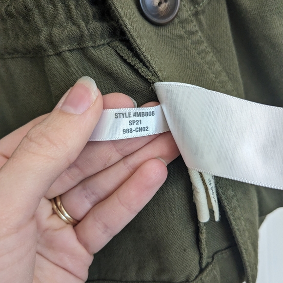 MADEWELL Highbury Military like style Balloon sleeve Button Casual Jacket Small - Picture 9 of 13